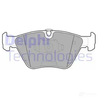 Тормозные колодки дисковые, комплект DELPHI 5012759406359 949702 R7XYK BB LP1962 изображение 0