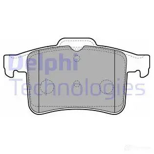 Тормозные колодки дисковые, комплект DELPHI 949927 5012759445464 XO ISL LP2179