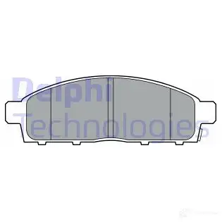 Тормозные колодки дисковые, комплект DELPHI 1211452395 O 61LBU 5012759988978 LP3313 изображение 0