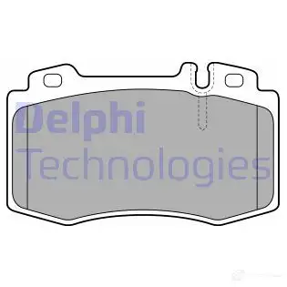 Тормозные колодки дисковые, комплект DELPHI 949589 LP1828 23 745 4APE15X изображение 0