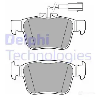 Тормозные колодки дисковые, комплект DELPHI 1211452391 LP3311 5012759988688 I RI27WP