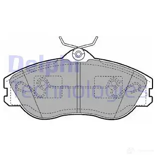 Тормозные колодки дисковые, комплект DELPHI LP1445 5012759094198 HB1DR O 949260 изображение 0