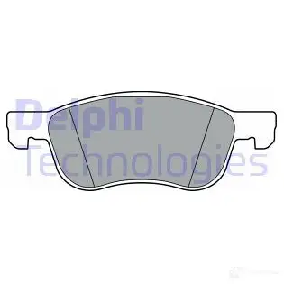 Тормозные колодки дисковые, комплект DELPHI 1424794586 5012759992975 LP3365 UUZ6KG 1