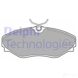 Тормозные колодки дисковые, комплект DELPHI LP1767 HCMMY36 949526 23 100
