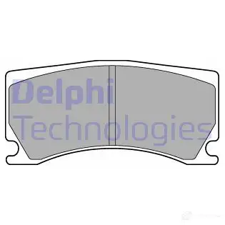Тормозные колодки дисковые, комплект DELPHI 950198 5012759535196 G CB2E LP3174 изображение 0
