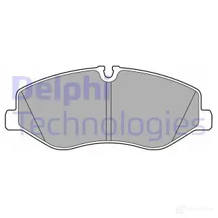 Тормозные колодки дисковые, комплект DELPHI 950167 PX JZTR LP3138 5012759535400