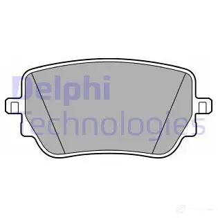 Тормозные колодки дисковые, комплект DELPHI 5CAO T 1424218705 LP3439