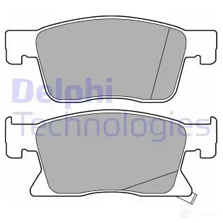 Тормозные колодки дисковые, комплект DELPHI 950230 TRLYK 0 LP3237 5012759973981