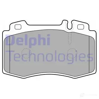 Тормозные колодки дисковые, комплект DELPHI FPJ25JL 949440 232 71 LP1688 изображение 0