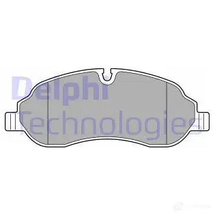 Тормозные колодки дисковые, комплект DELPHI VO 72QNQ 1437323418 LP3682 изображение 0