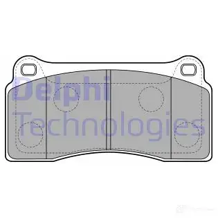 Тормозные колодки дисковые, комплект DELPHI LP2113 949858 5012759433591 XO769 Q