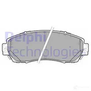 Тормозные колодки дисковые, комплект DELPHI LP2710 950137 JAN1 UT 5012759516225