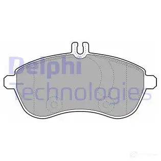 Тормозные колодки дисковые, комплект DELPHI 1M81 WE2 949771 LP2028 5012759416877 изображение 0