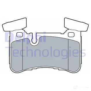 Тормозные колодки дисковые, комплект DELPHI 5WK J15 1437323338 LP3516