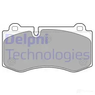 Тормозные колодки дисковые, комплект DELPHI 949722 LP1980 TYBM9 23 960