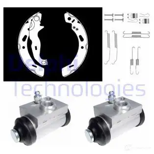 Тормозные колодки DELPHI KP1131 5012759524633 944024 X 4MES