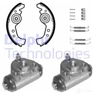 Тормозные колодки DELPHI 1071 931740 V7 AWP 5012759356616
