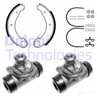 Тормозные колодки DELPHI 3273460042980 932301 D5V K2 683