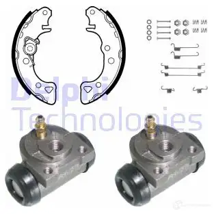 Тормозные колодки DELPHI B HKM0 3273460135019 944074 KP756