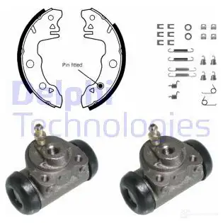 Тормозные колодки DELPHI 3ZWI S KP662 944041 3273460135149