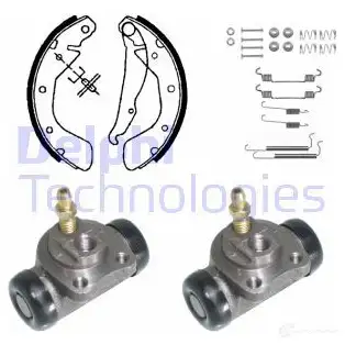Тормозные колодки DELPHI KP853 4UZM 6 3273460192036 944124