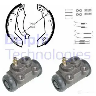 Тормозные колодки DELPHI S LUUM KP834 944110 3273460135088 изображение 0
