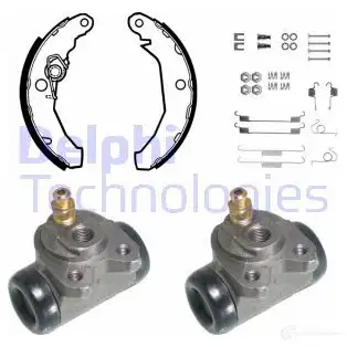 Тормозные колодки DELPHI 944059 3273460135255 KP733 VO9 LE
