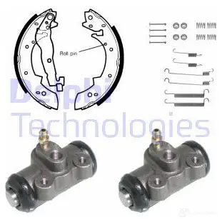 Тормозные колодки DELPHI 944032 Z0QEV GU 3273460135125 KP638 изображение 0