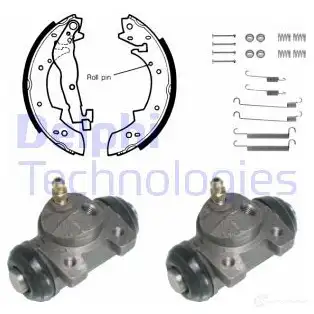 Тормозные колодки DELPHI 944080 KP768 L0 MIBL 3273460135057