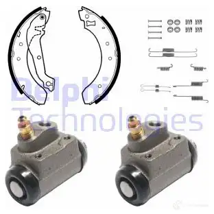 Тормозные колодки DELPHI 944053 KP701 01 KFJ 3273460191725