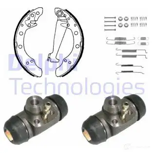 Тормозные колодки DELPHI YZA26 L6 943970 KP1063 5012759356746