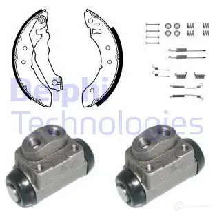 Тормозные колодки DELPHI KP699 944051 3273460135354 UQ A2P