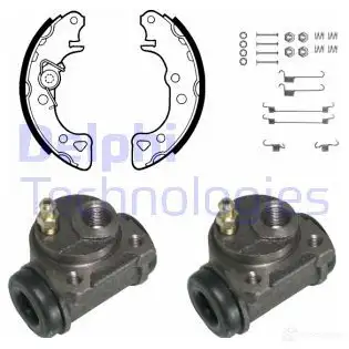 Тормозные колодки DELPHI IH QDCCZ 944135 KP870 3273460135415 изображение 0