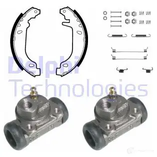 Тормозные колодки DELPHI 3273460134951 CTLE 6 KP827 944103 изображение 0