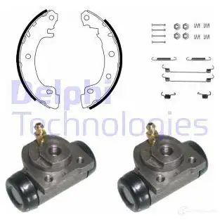 Тормозные колодки DELPHI 944211 X AP7D 3273460192739 KP981