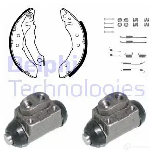 Тормозные колодки DELPHI 944050 3273460135200 KP698 R9C7V 9
