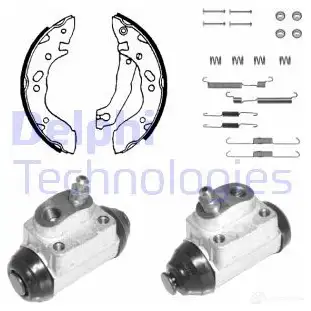 Тормозные колодки DELPHI P A5QKL 5012759429839 KP1050 943963