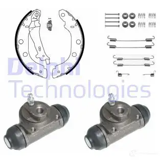 Тормозные колодки DELPHI HQOA T KP964 944204 3273460192685