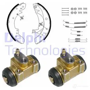 Тормозные колодки DELPHI KP901 3273460136108 YSTCV 7O 944156 изображение 0