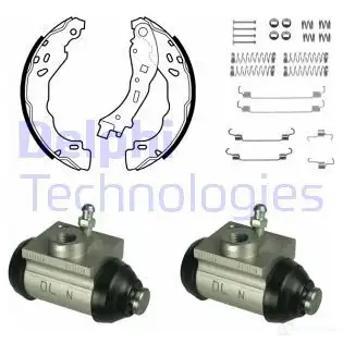 Тормозные колодки DELPHI KP1147 1437336908 W7T 6UB