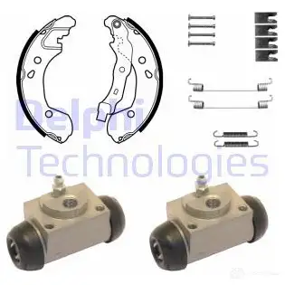 Тормозные колодки DELPHI 5012759413920 JVZ YO4S KP1086 943982 изображение 0