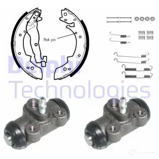 Тормозные колодки DELPHI KP753 J9 Q61W0 944072 3273460191824 изображение 0