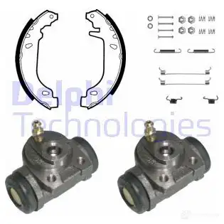 Тормозные колодки DELPHI KP987 944215 5012759392751 6V2 Q8