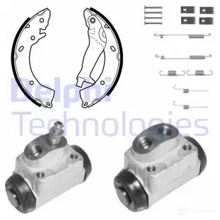 Тормозные колодки DELPHI KP1107 RQ IF1B 944000 5012759441619