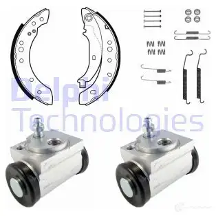 Тормозные колодки DELPHI S6S72 B8 5012759441626 944003 KP1110