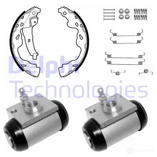 Тормозные колодки DELPHI XXGF S KP1114 944007 5012759441640