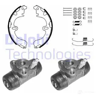 Тормозные колодки DELPHI O62R1P U 1072 5012759356623 931741