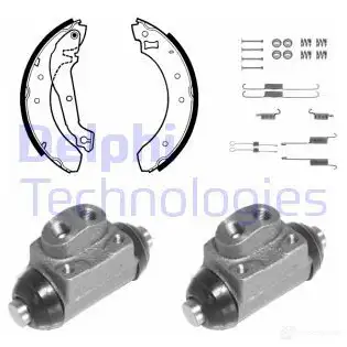 Тормозные колодки DELPHI 738 OIN GPS3 3273460077135 932414