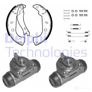 Тормозные колодки DELPHI 1046 931715 0HR4VG K 5012759356364