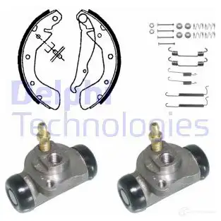 Тормозные колодки DELPHI 932470 3273460113673 ZLQE TP 820